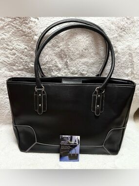 Ultimate Work Tote Black Tote Bag